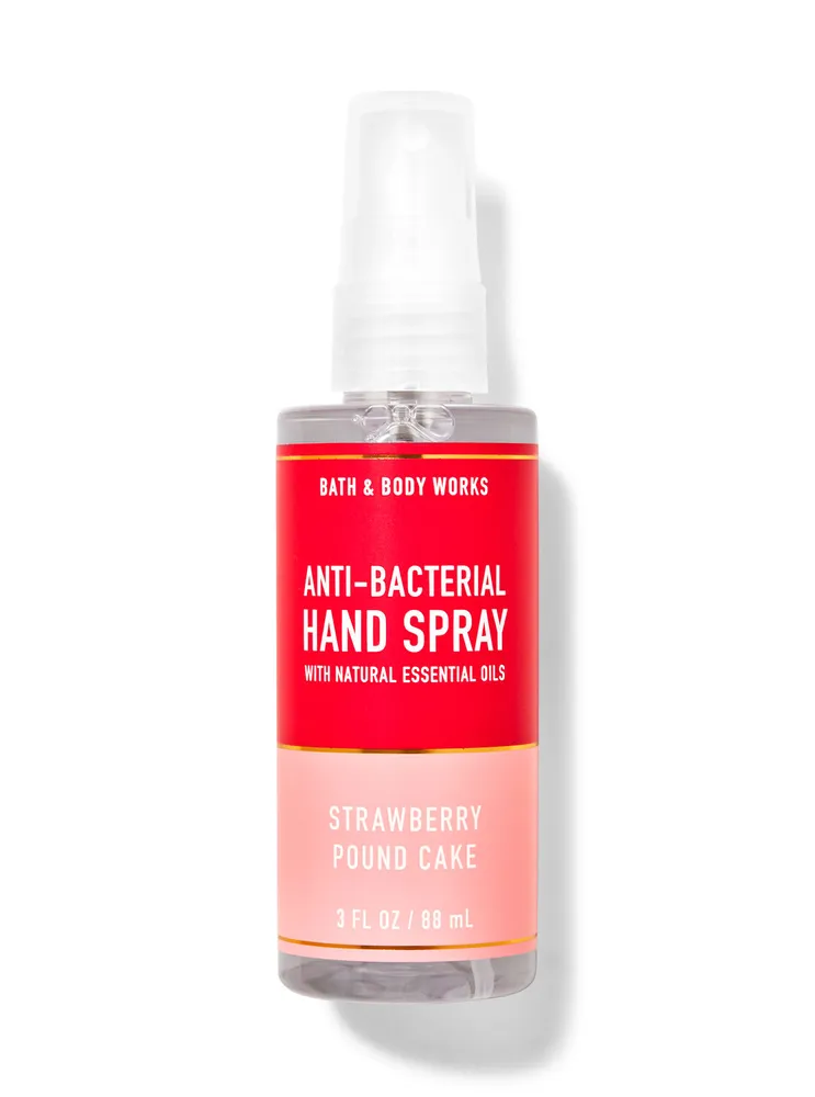Bath Body Works Strawberry Pound Cake Hand Sanitizer Spray