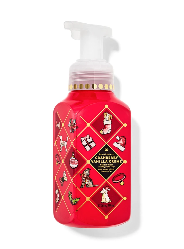 Bath&Body Works Cranberry Vanilla Crème Gentle & Clean Foaming