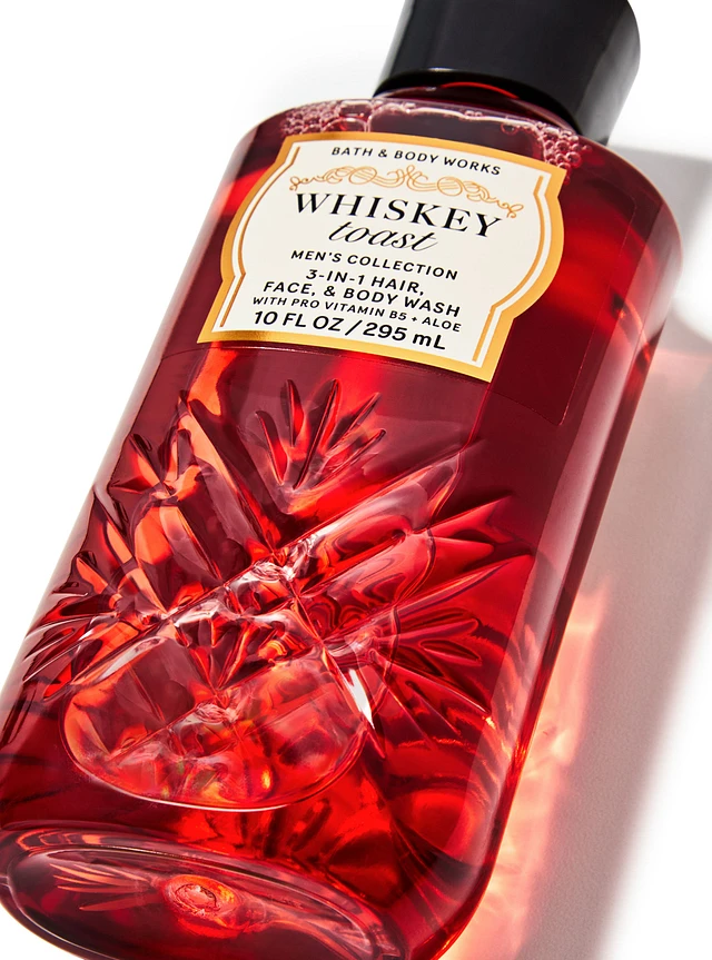 Men's Whiskey Toast 3-in-1 Hair, Face & Body Wash | Arden Fair