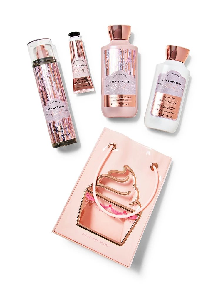 Champagne Toast ギフトセット Amazon.com : Bath and Body Champagne Toast Gift Set for Her