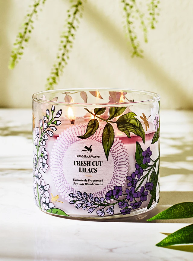 BWH & WB Fresh Cut Lilacs 3-Wick Candle | Arden Fair