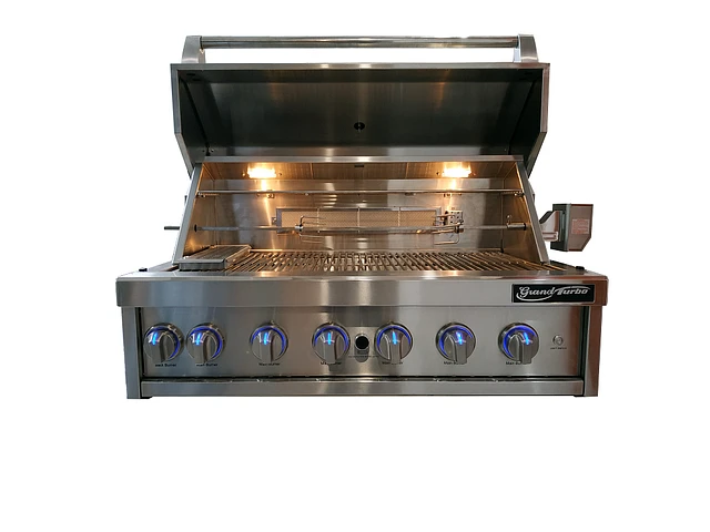 Turbo bbq grill top