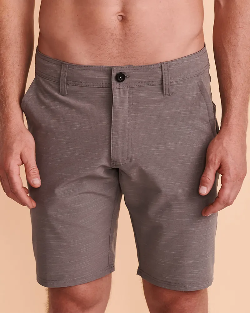 Locked slub hybrid shorts store