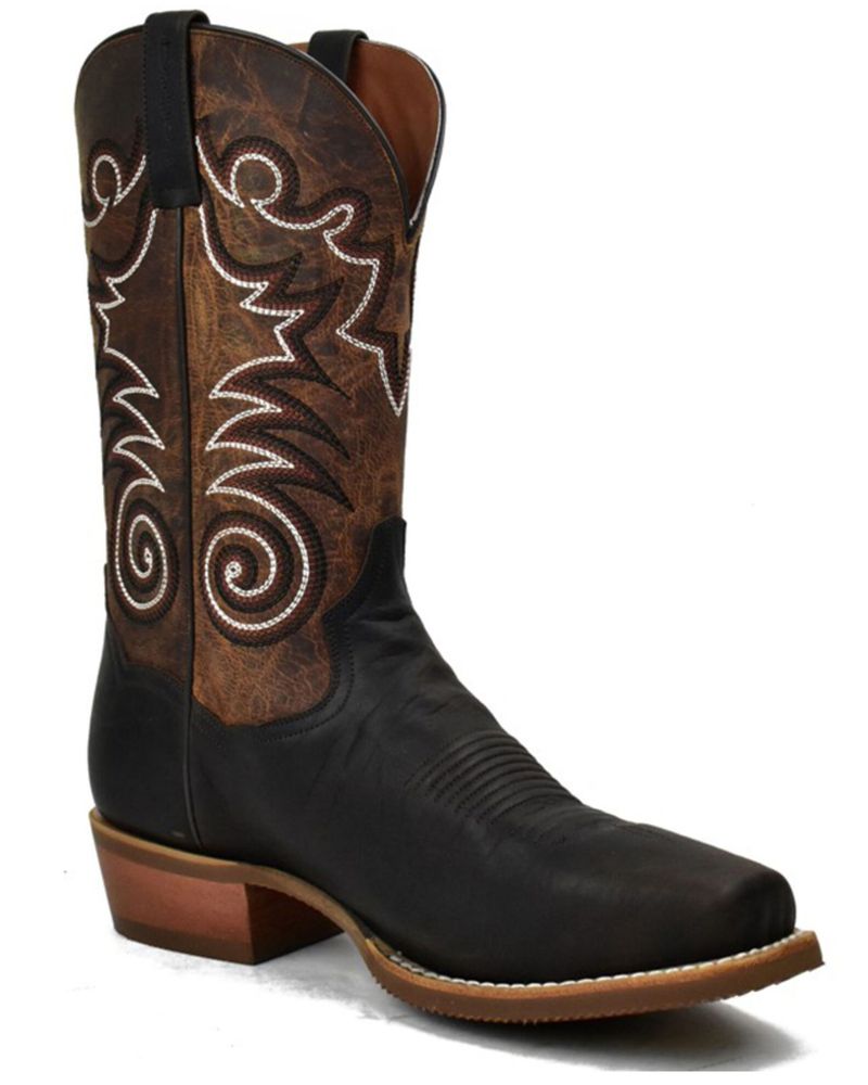 Dan Post Men's Chocolate Performance Western Boots Square Toe Mall