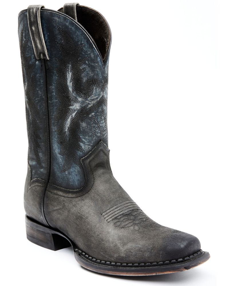 Moonshine Spirit Men's Black Fish Western Boots Square Toe Mall of America®