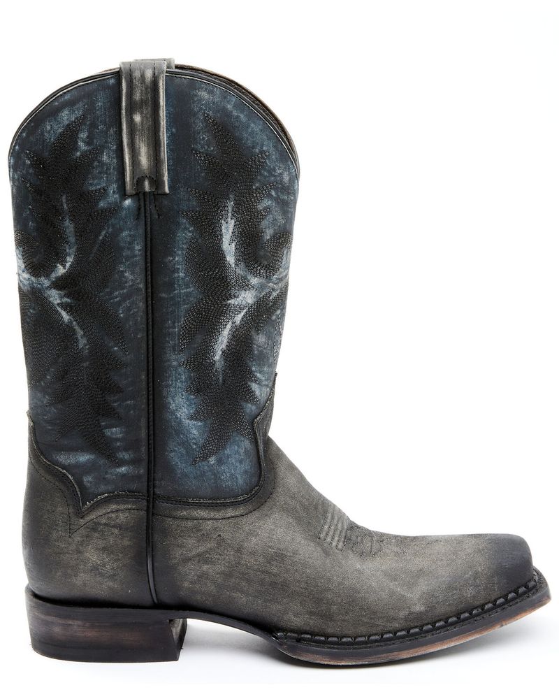 Moonshine Spirit Men's Black Fish Western Boots Square Toe Mall of America®