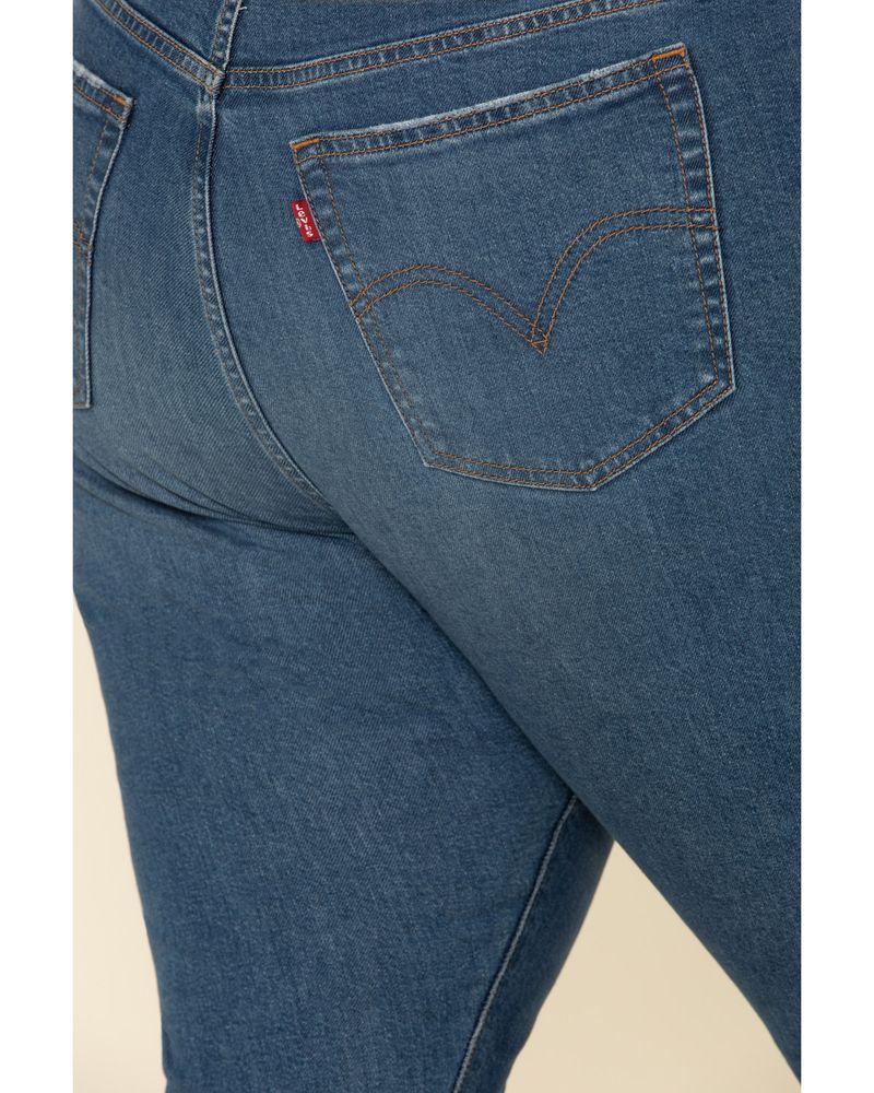 Levis Levi's Women's Moleskin High Rise Wedgie Skinny Jeans Plus Mall of America®