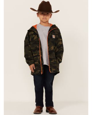 carhartt boys' rugged flex ripstop jacket