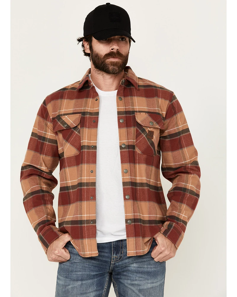Heavyweight flannel shirts with snaps sales