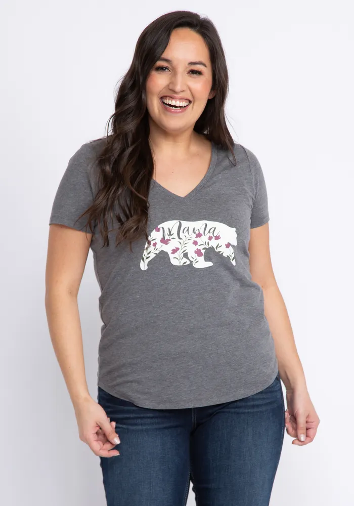 Bootlegger Mama bear graphic t shirt The Pen Centre