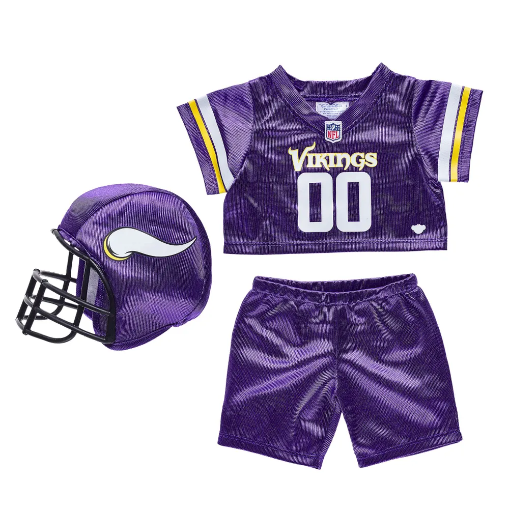 Build A Bear Minnesota Vikings Fan Set 3 pc. Mall of America