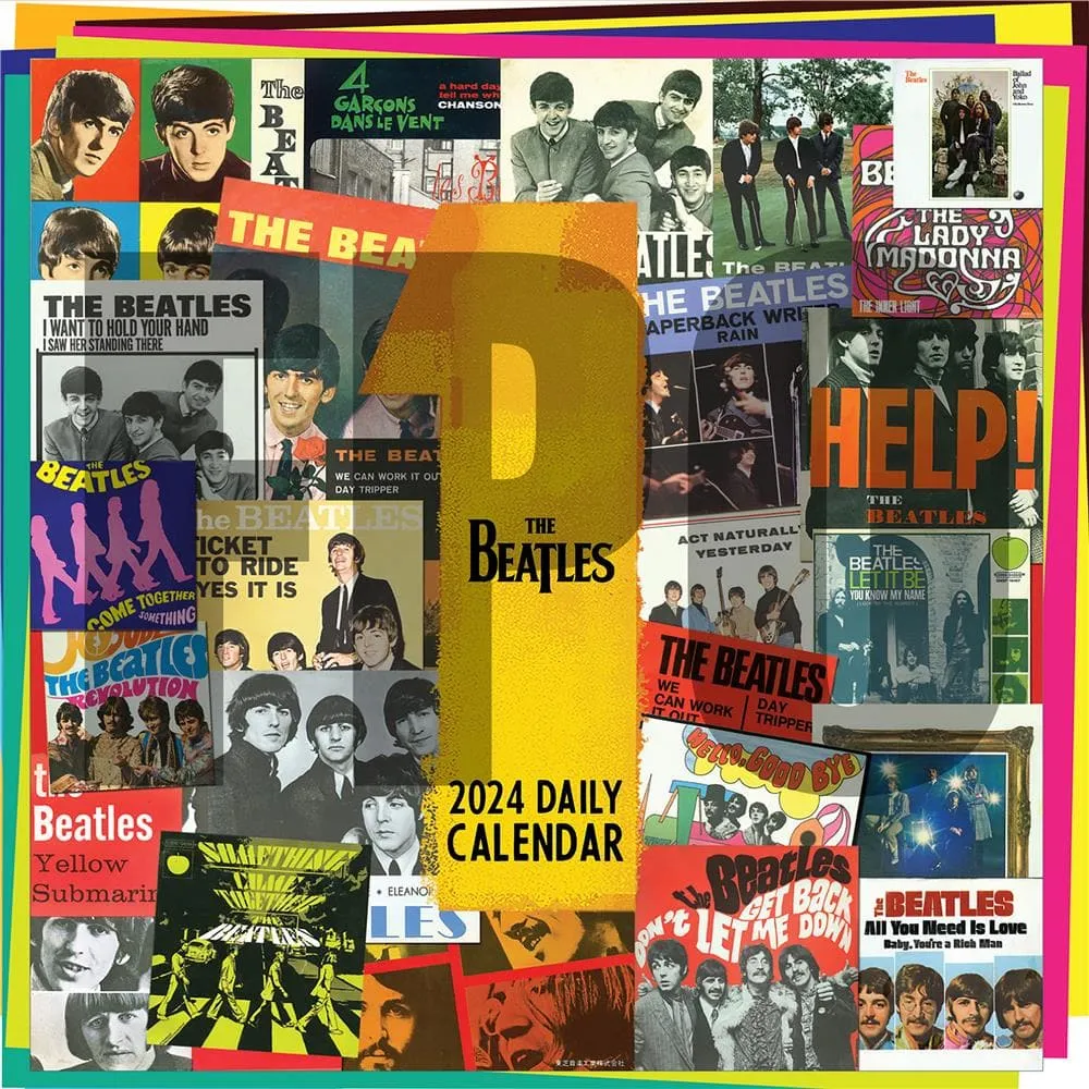 TF Publishing Beatles 2024 Box Calendar St. Vital Centre