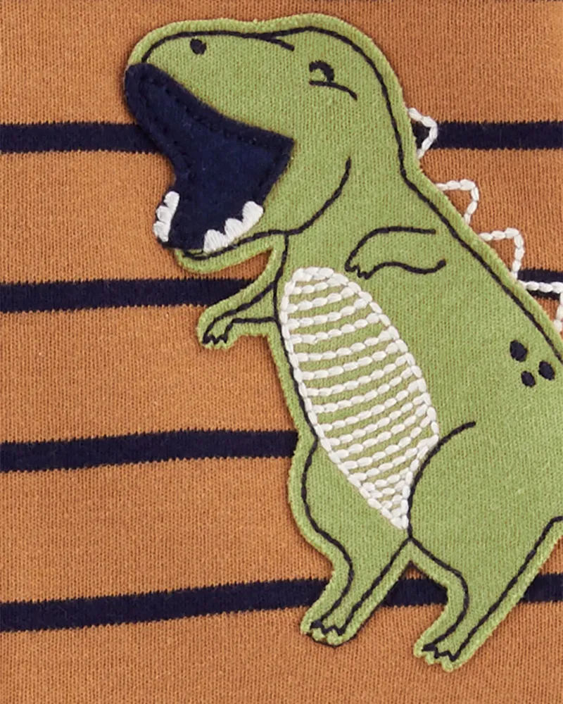 Carters Oshkosh Dinosaur 2 Way Zip Cotton Sleeper Pyjamas