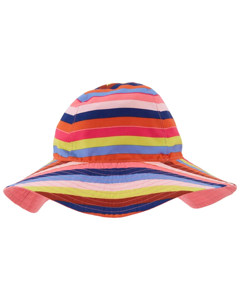 Carters Oshkosh Carter s Toddler Girl Pink Stripe Sun Hat