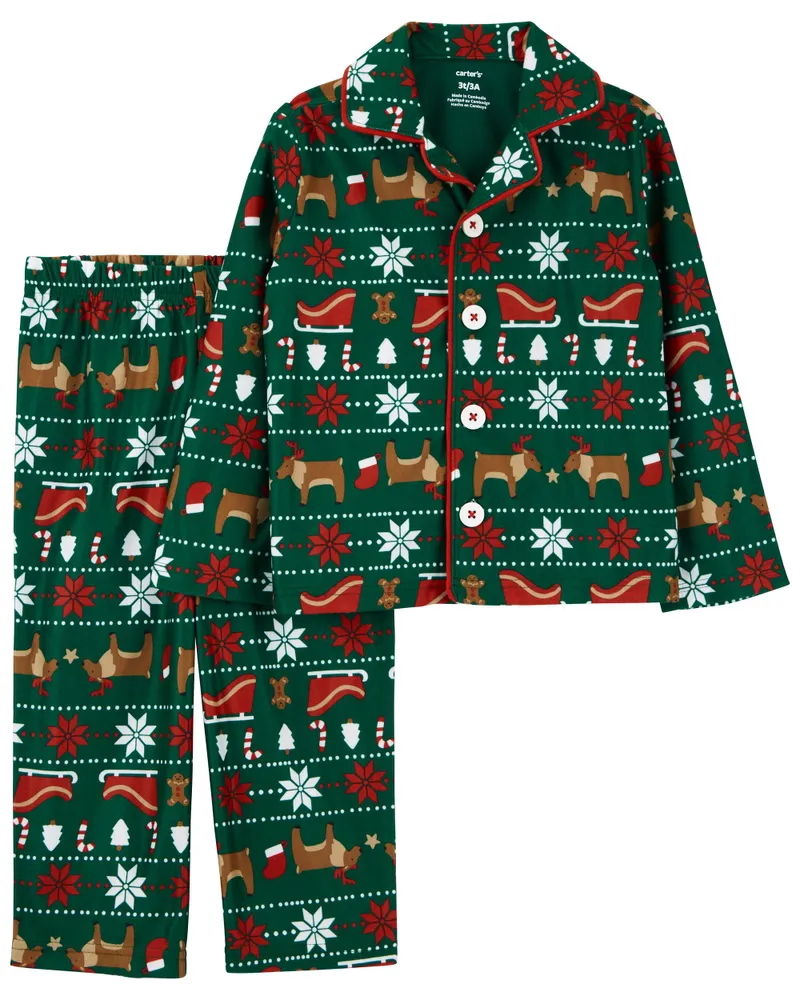 Carters candy cane pajamas cheap