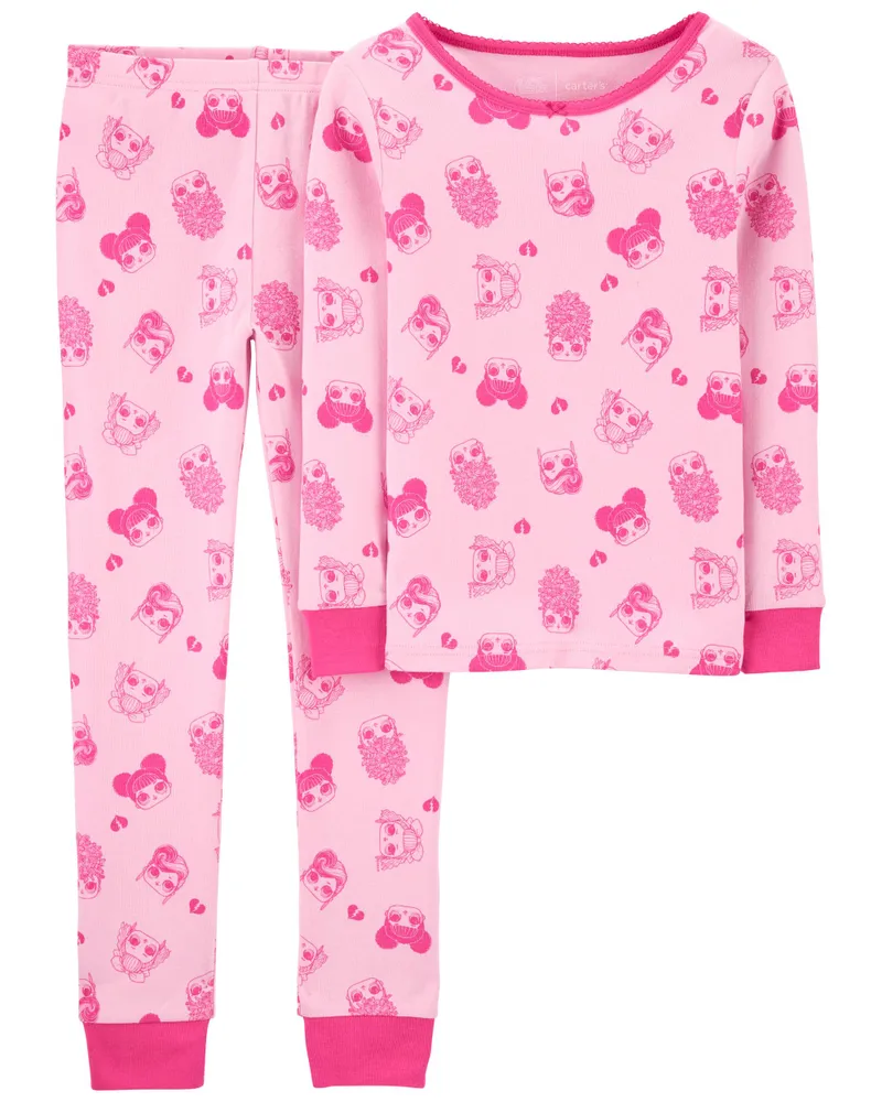 Carters Oshkosh 2 Piece LOL Surprise 100 Snug Fit Cotton PJs