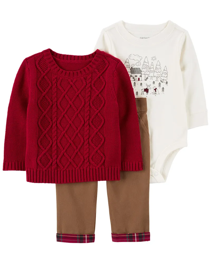 Carters store red sweater