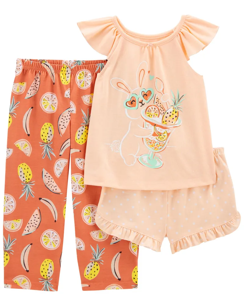 Carters Oshkosh 3 Piece Bunny Loose Fit PJs The Pen Centre