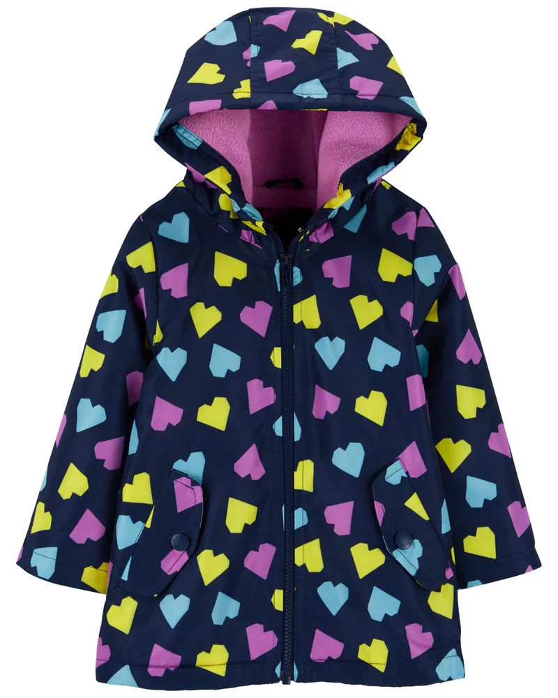 Heart sale print jacket