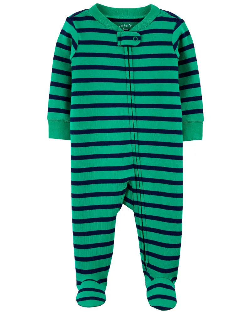 Orange and sales black striped pajamas