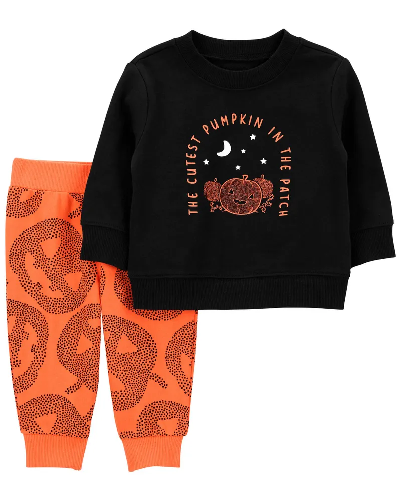 Carters online pumpkin pajamas