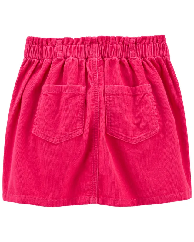 Hot pink hot sale cord skirt