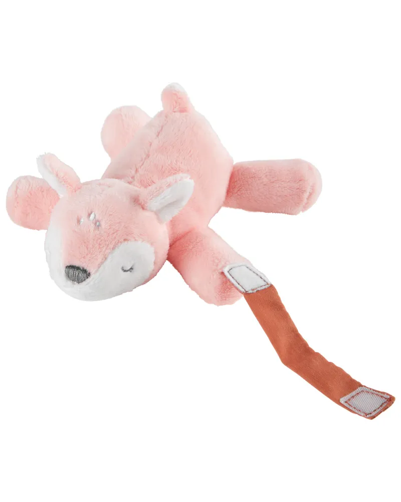 Carters pink fox shop plush