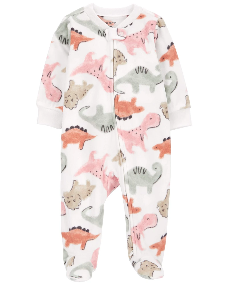 Fleece zip up pajamas outlet