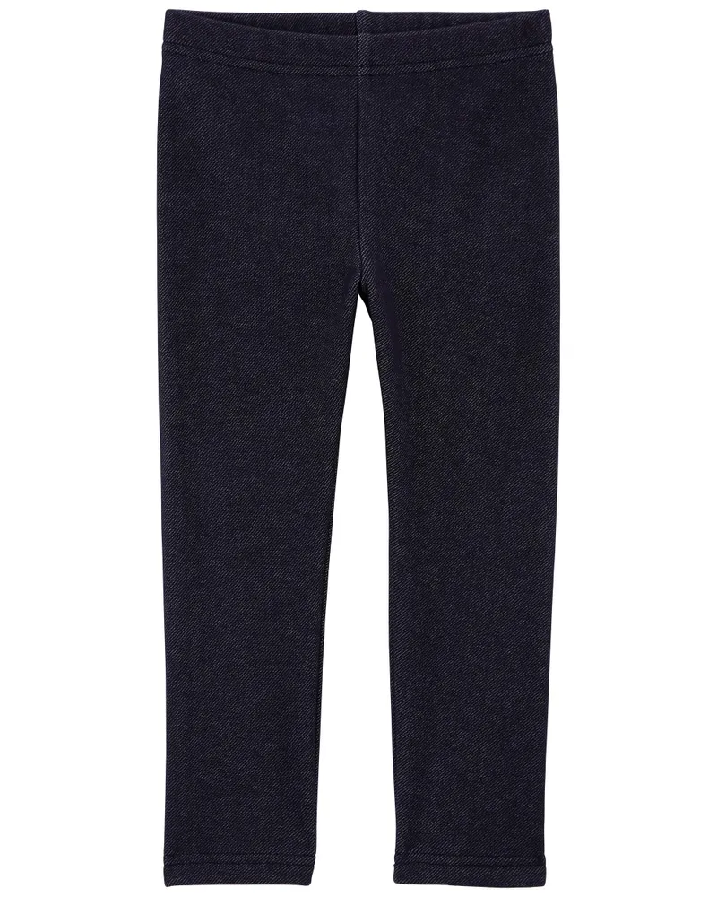Knit denim deals leggings