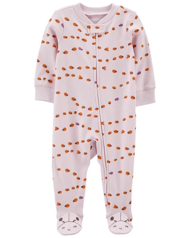 Carters Oshkosh Frog 2 Way Zip Footie Sleep Play Pyjamas