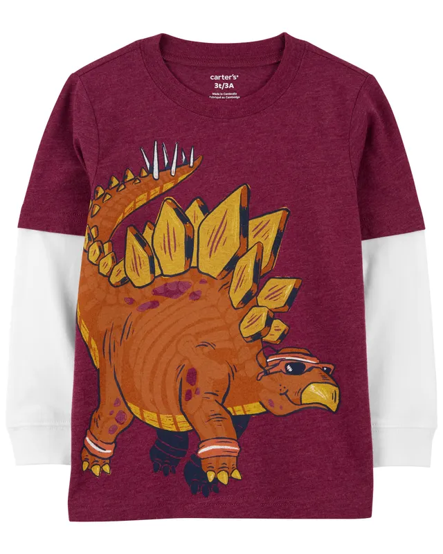 Carters sales dinosaur shirt