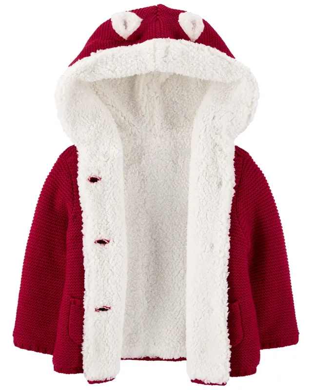Carters hooded 2025 cardigan