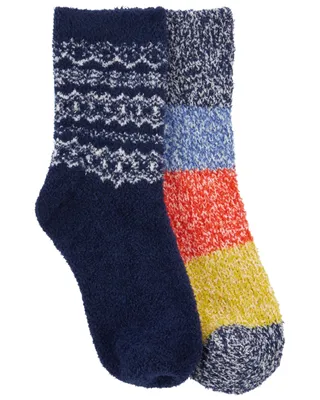 La Vie en Rose 2 Pairs of Recycled Chenille Socks Hillside