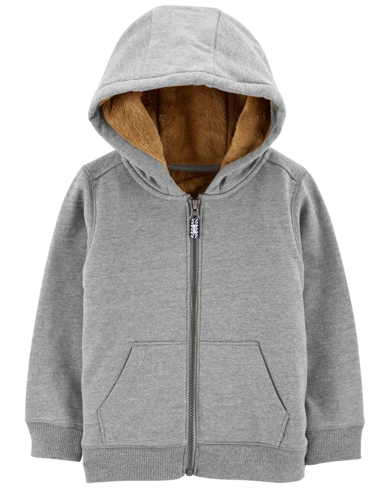 Carters Oshkosh Fuzzy Lined Hoodie Hillcrest Mall