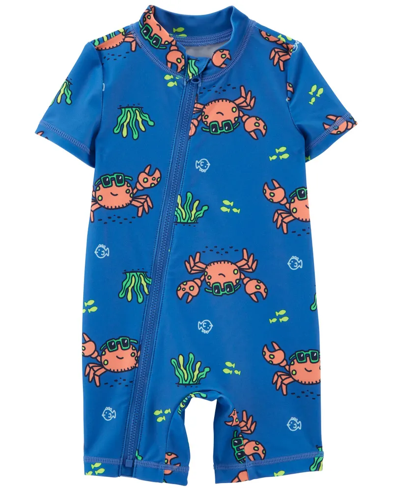 Carter's crab romper sale