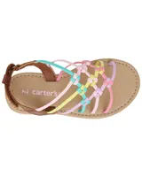 Carter's rainbow sandals store