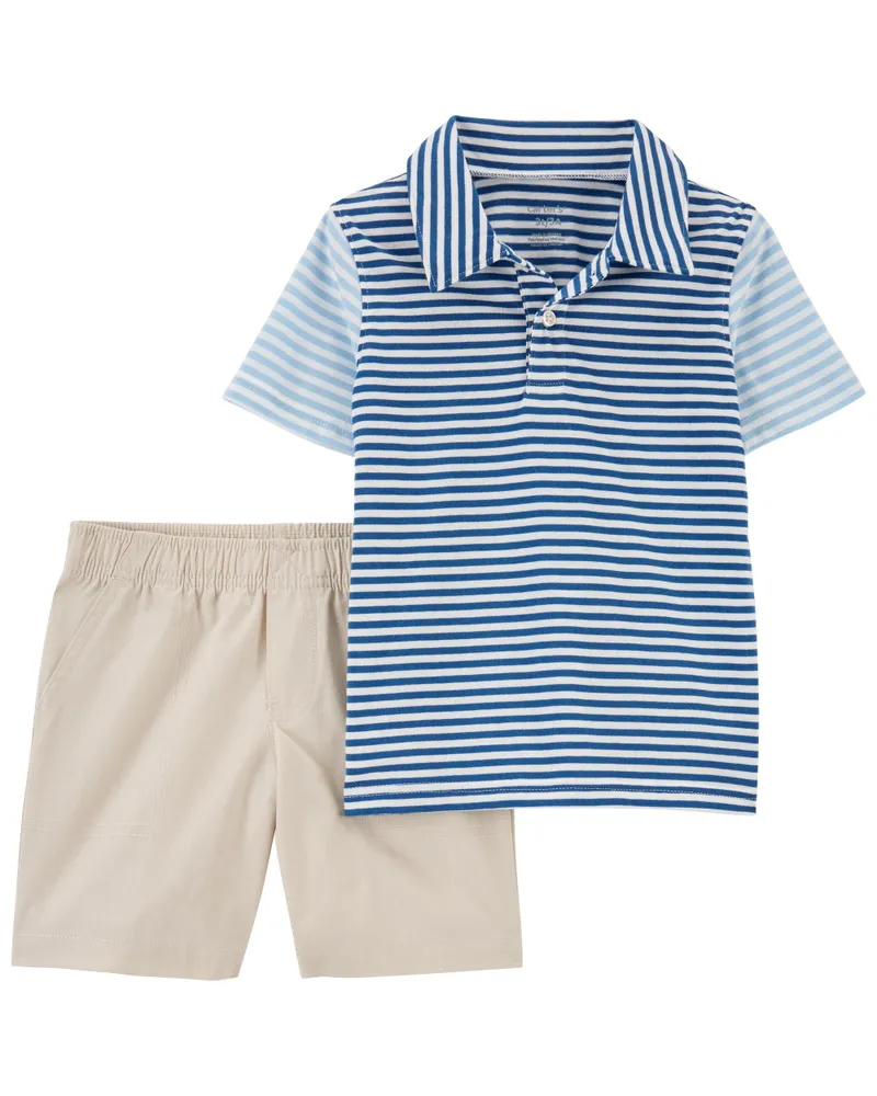 Polo discount shorts sets