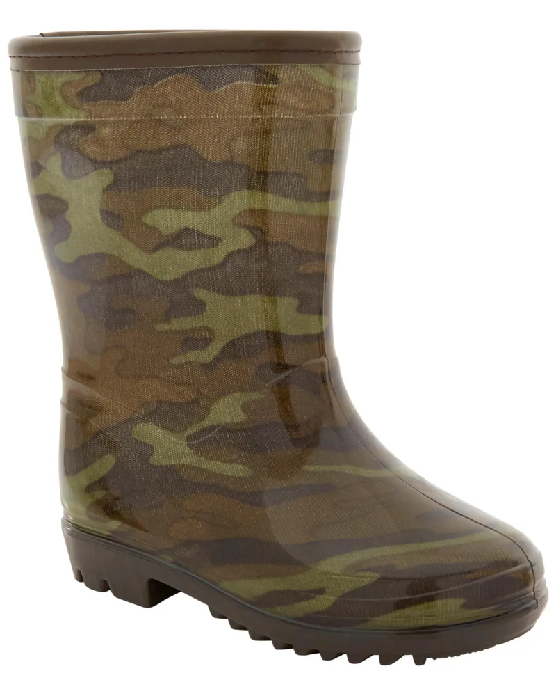 Camouflage rain cheap boots