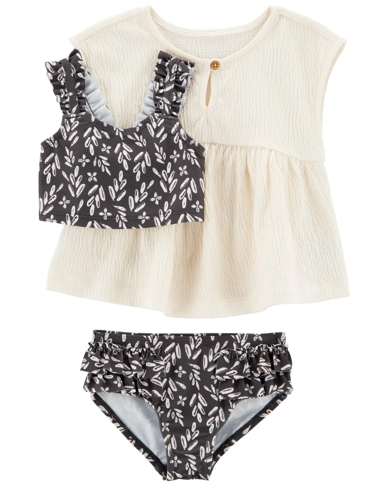 Carters Oshkosh 3 Pack Swimsuit and Coverup Set The Pen Centre
