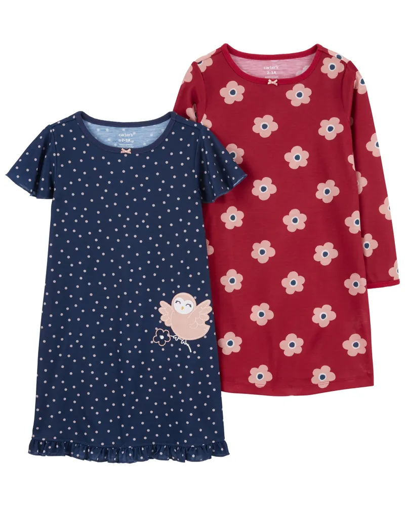 Carters shop girls nightgowns