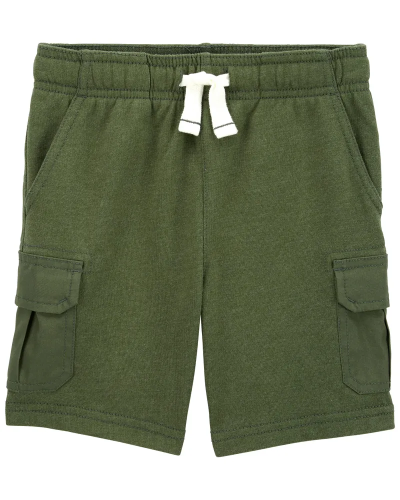 Knit outlet cargo shorts