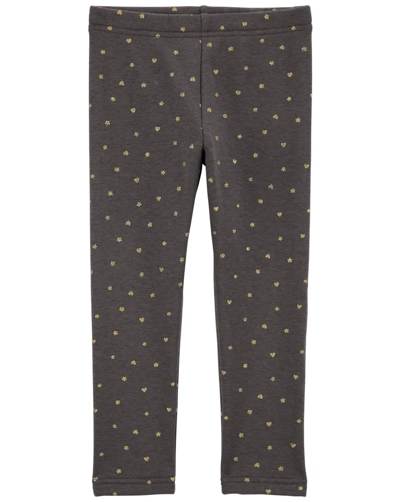 Carters Oshkosh Icon Print Cozy Fleece Leggings Hillcrest Mall
