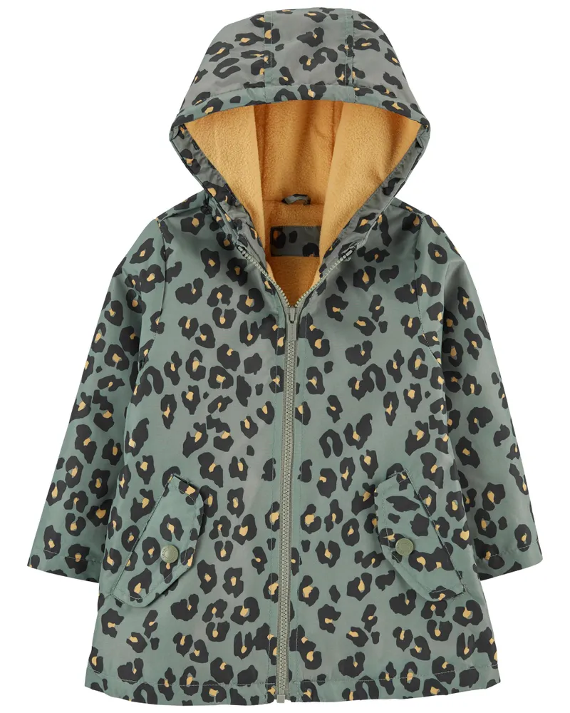 Carters Oshkosh Leopard Print Rain Jacket The Pen Centre