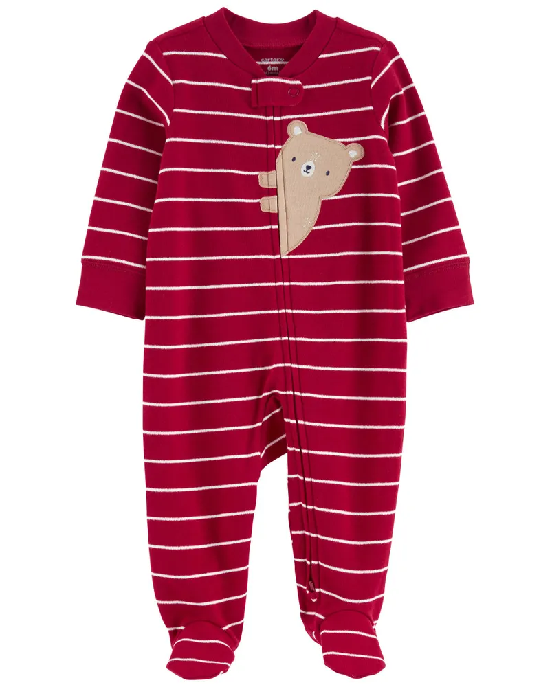 Carters bear deals pajamas