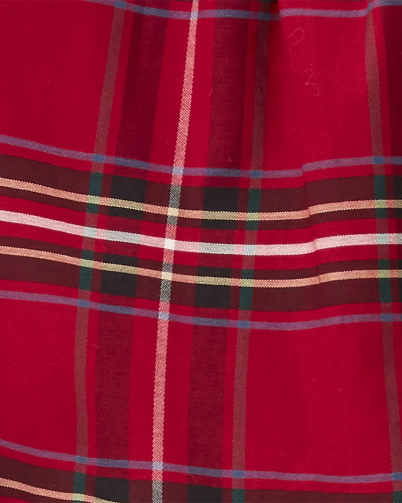 Carters outlet plaid dress