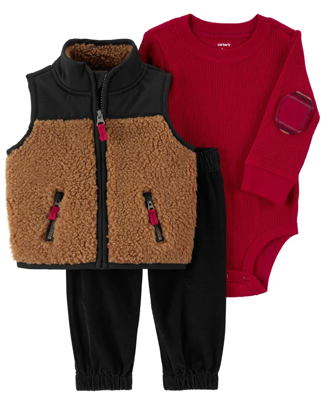 Carters fleece vest top