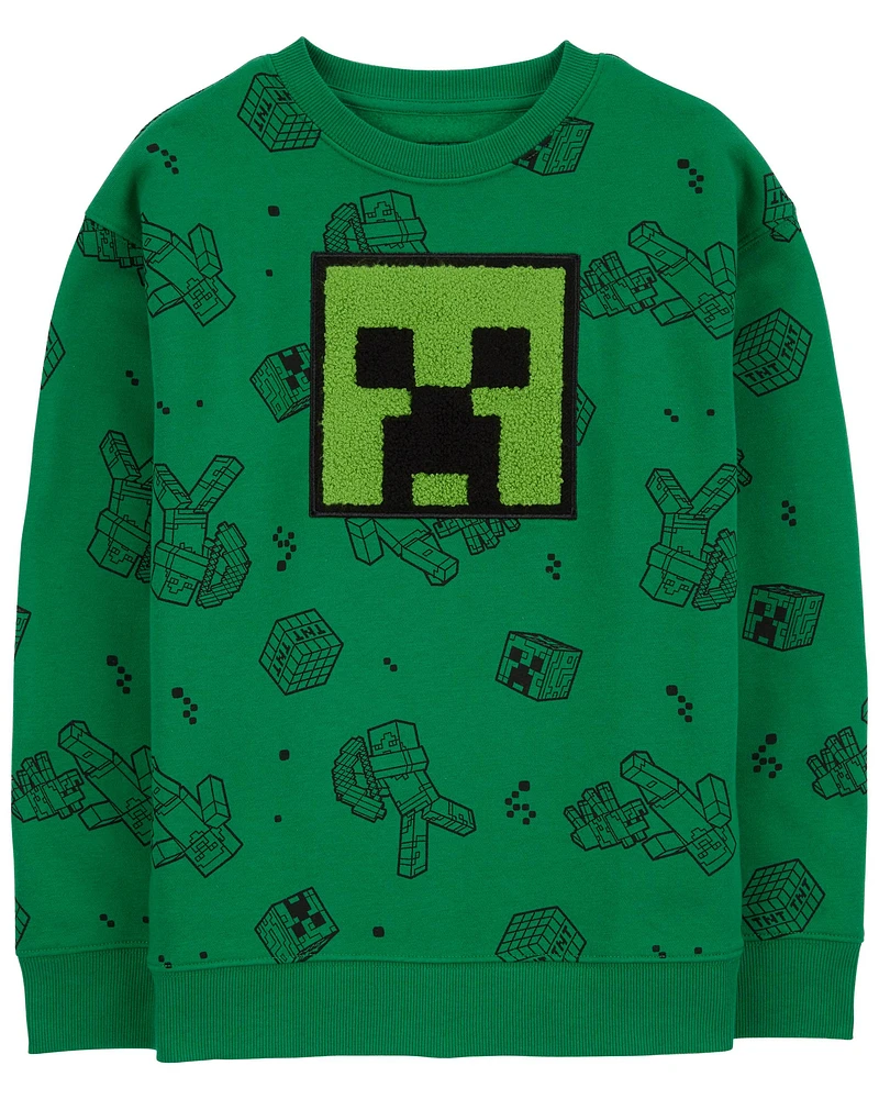 Minecraft sweatshirt top