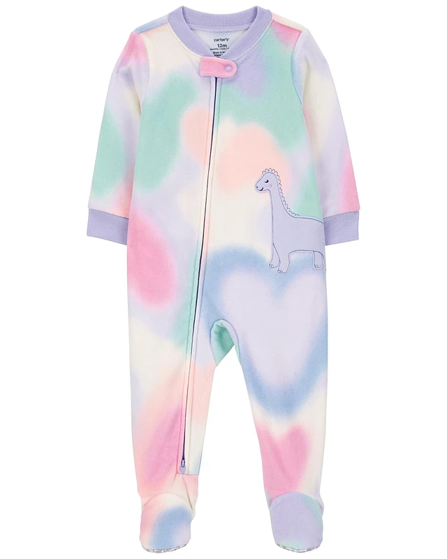 Carters Oshkosh Baby 1-Piece Dinosaur Fleece Costume Pyjamas