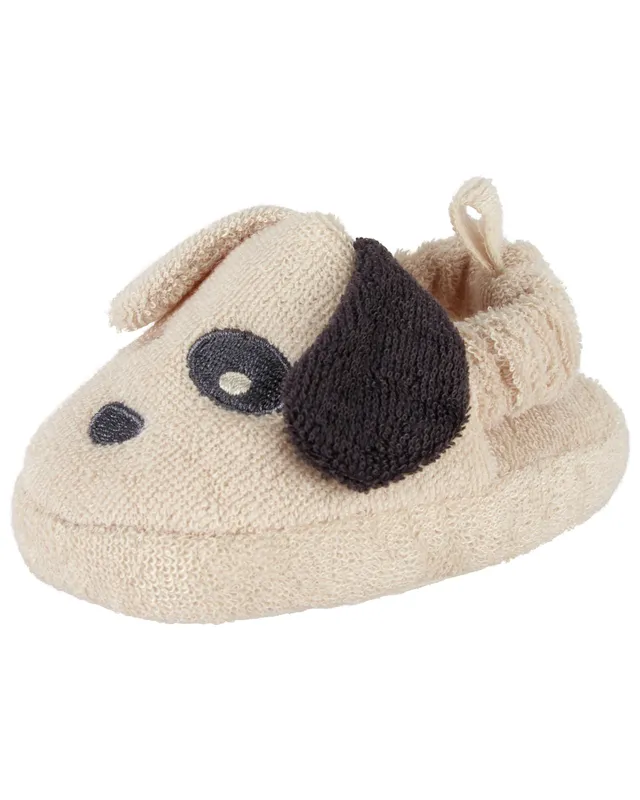 Carters best sale kids slippers