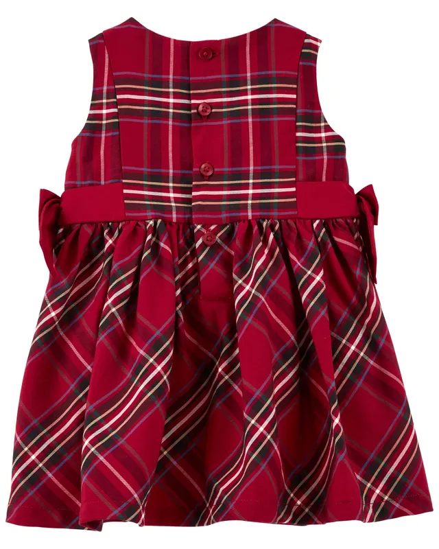 Carter's red and black plaid skirt new arrivals